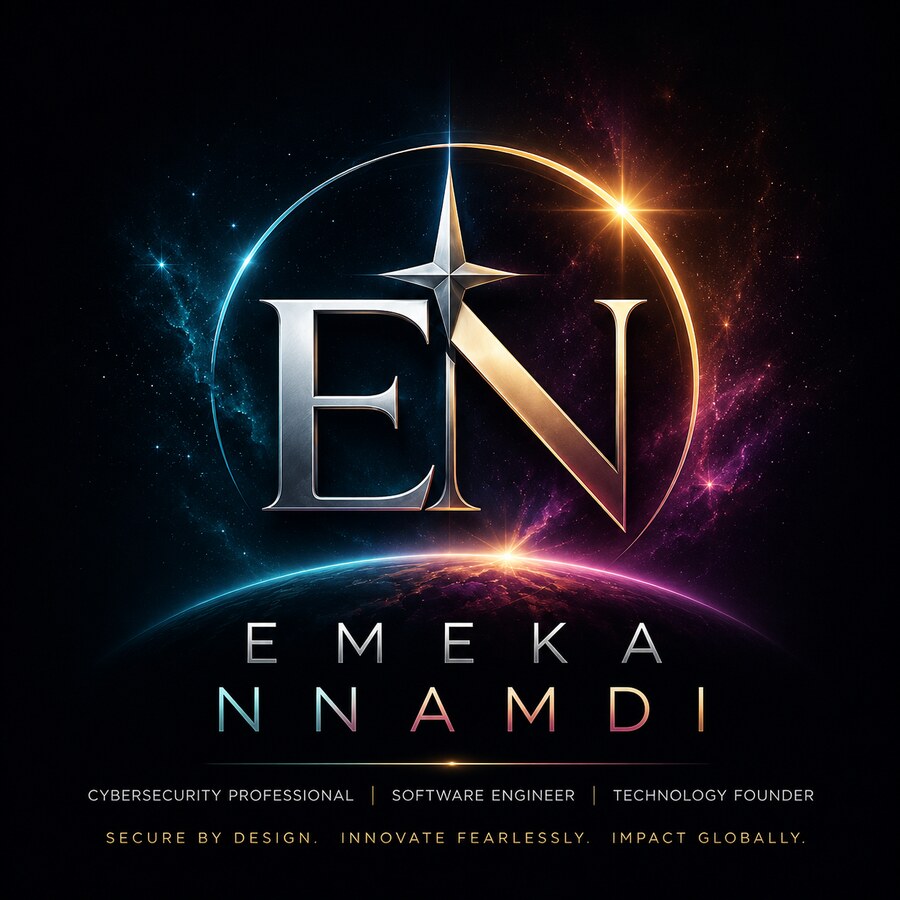 Emeka Nnamdi. Cybersecurity Professional, Software Engineer, Technology Founder. Secure by design, innovate fearlessly, impact globally.